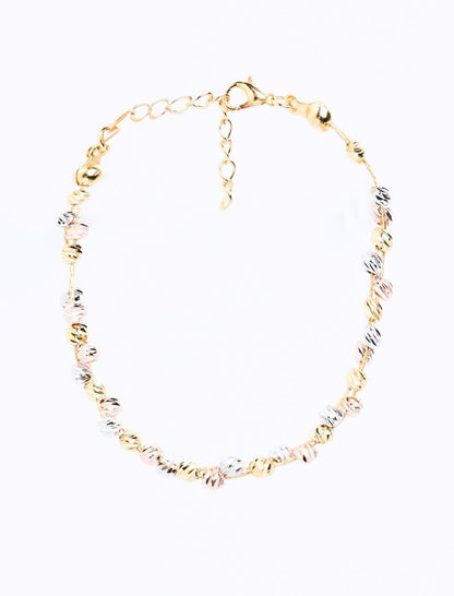 Top Patterned Adjustable Shiny Bracelet