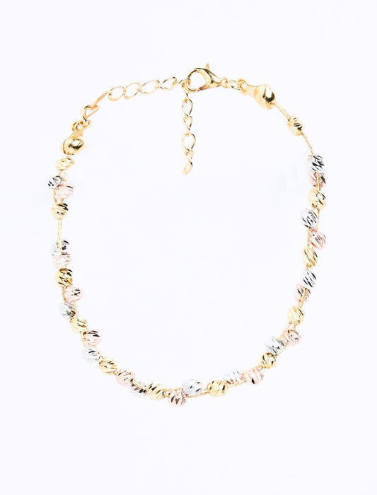Top Patterned Adjustable Shiny Bracelet