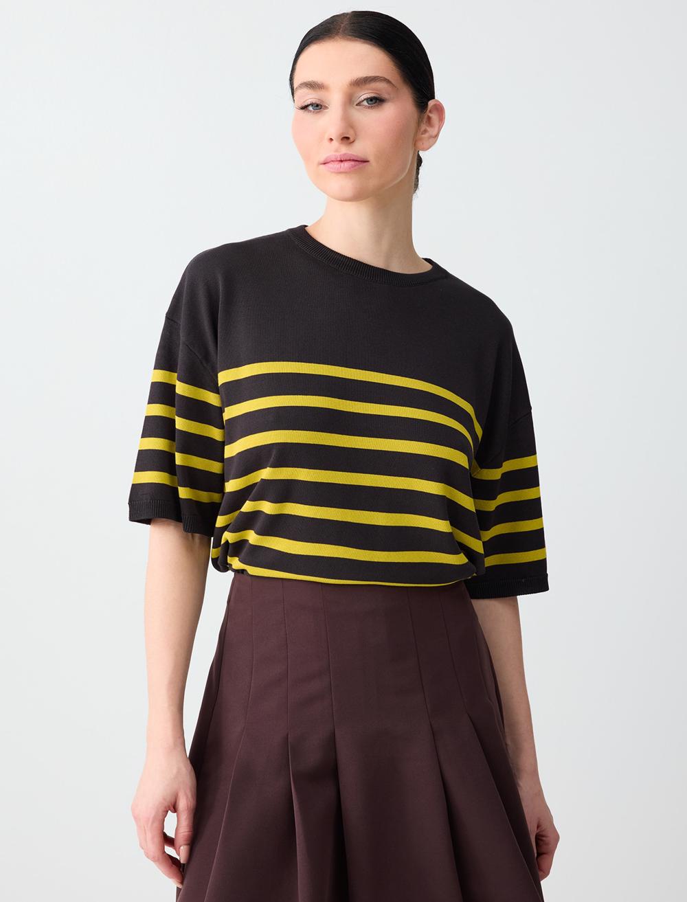 Ss Patterned Striped - Aci Kahve