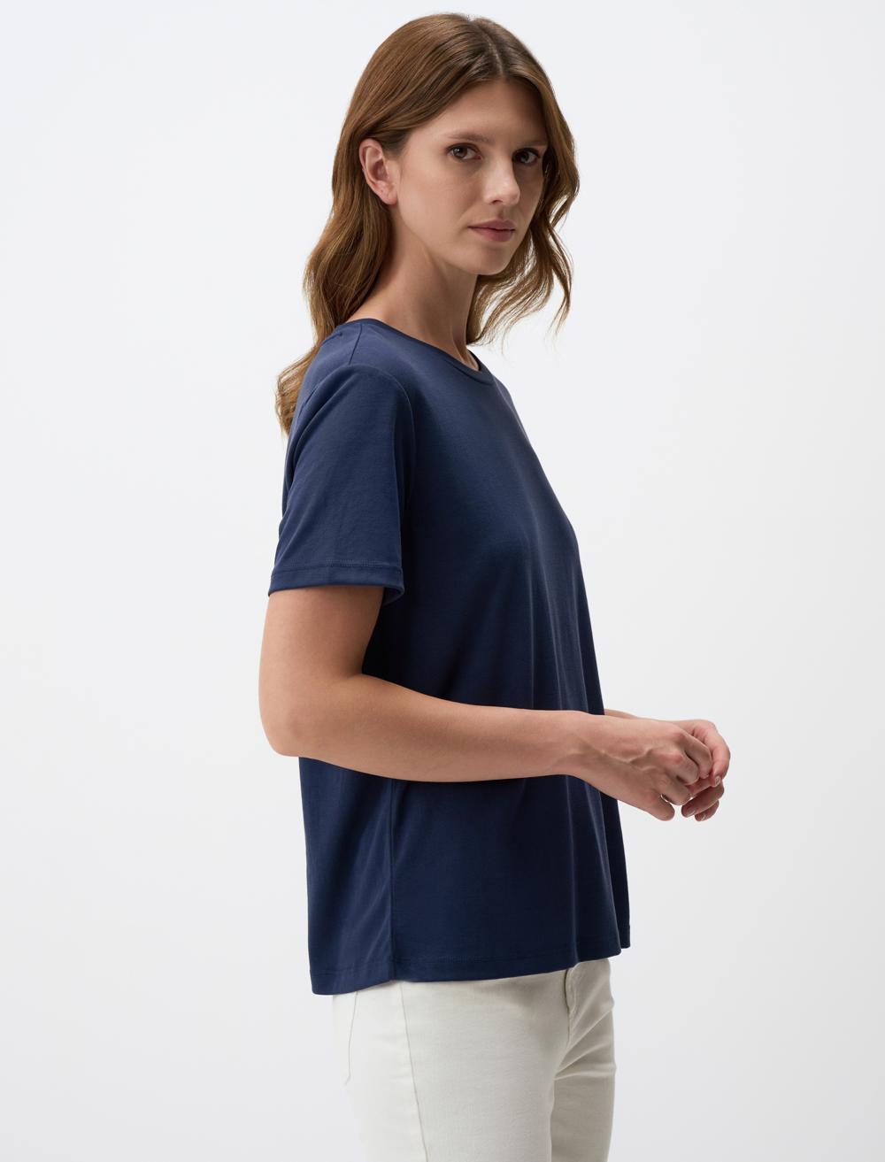 Crew Neck Short-Sleeve T-shirt - 4WW441965