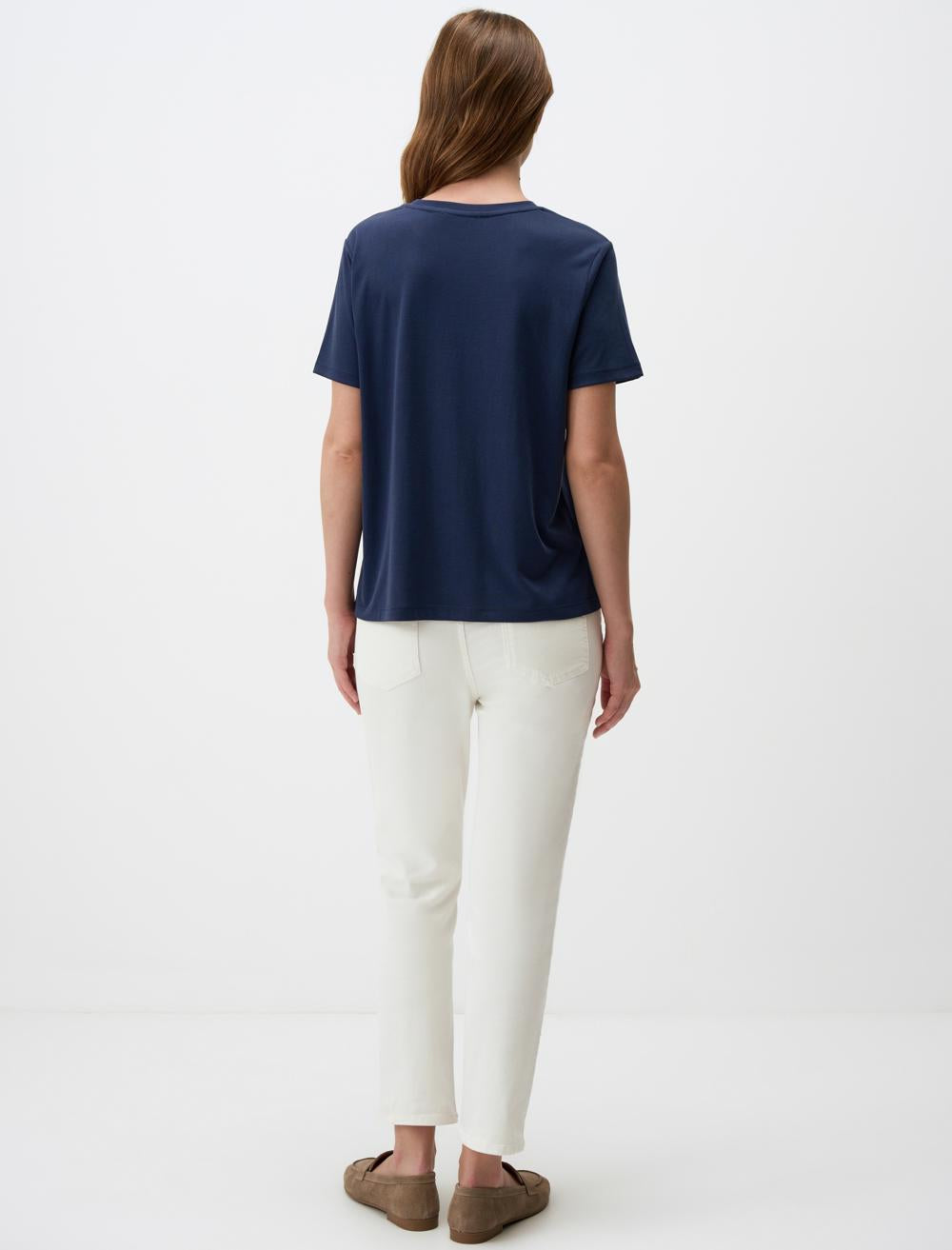Crew Neck Short-Sleeve T-shirt - 4WW441965