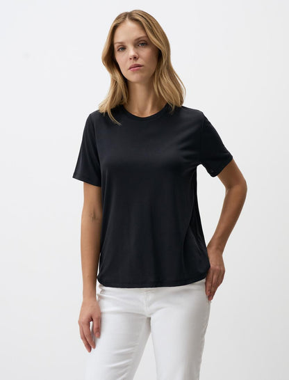 Crew Neck Short Sleeve Basic T-Shirt