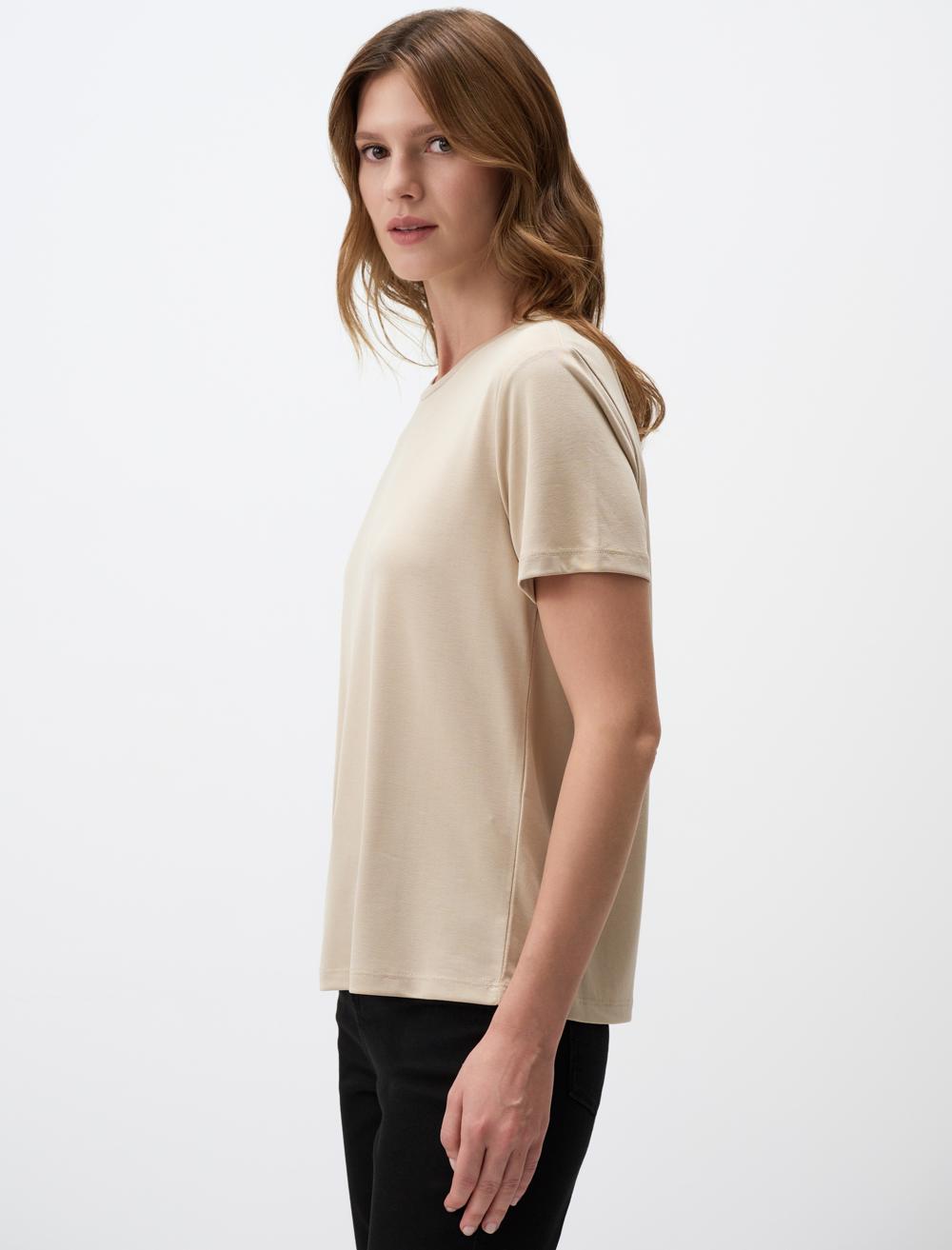 Crew Neck Short Sleeve Basic T-Shirt