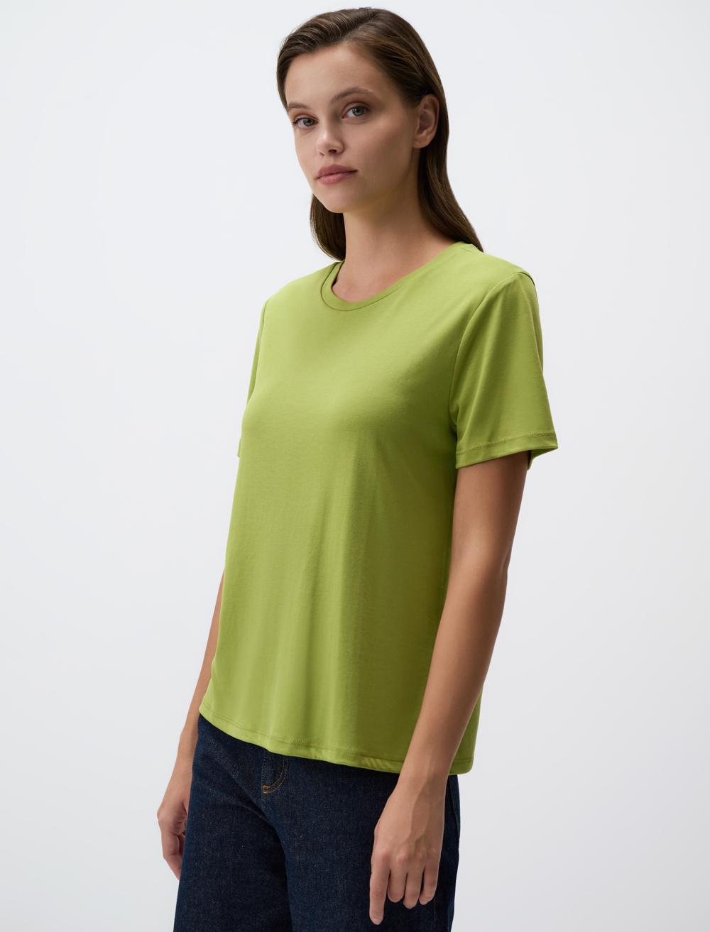 Crew Neck Short Sleeve Basic T-Shirt