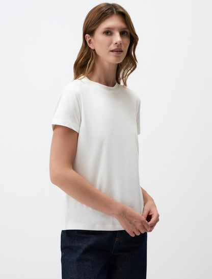 Crew Neck Short Sleeve Basic T-Shirt