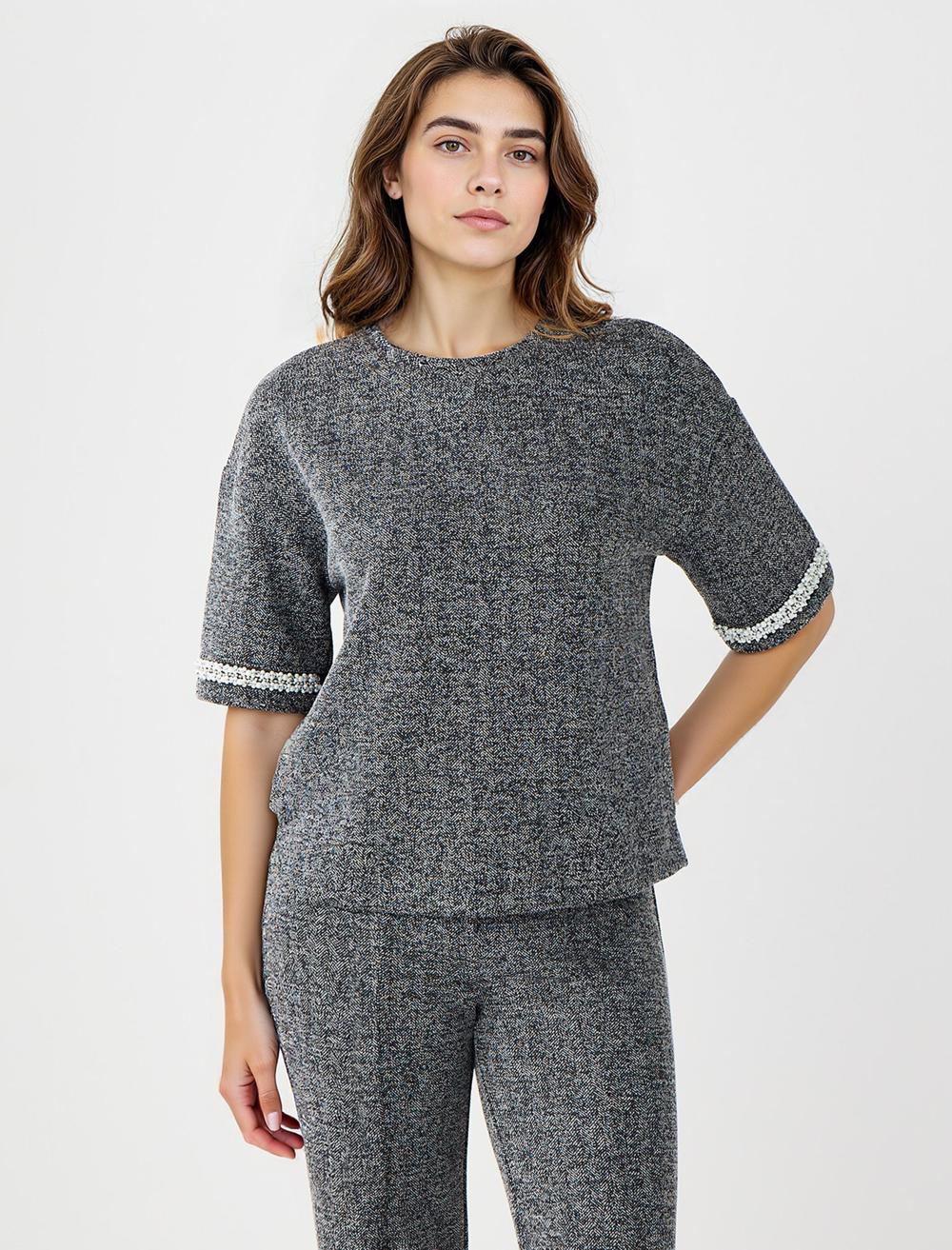 Crew Neck Short-Sleeve T-shirt - 5WW275771
