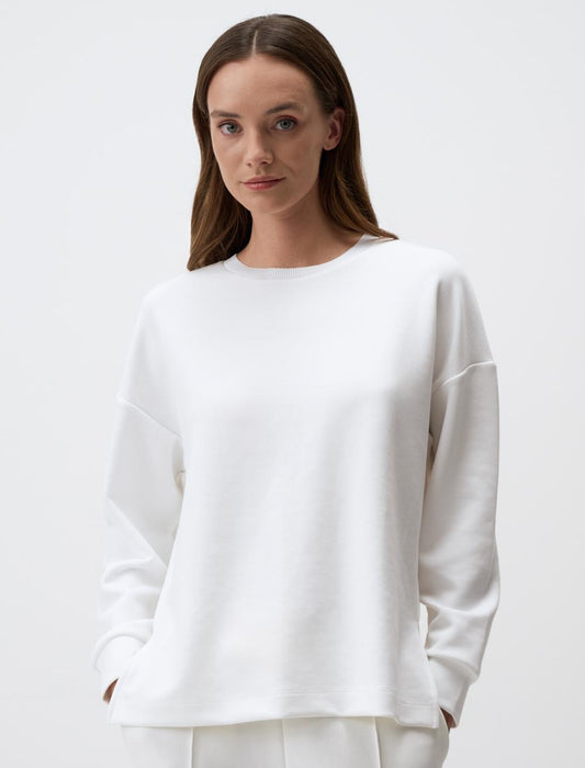 Crew Neck Long Sleeved Oversized Sweatshirt