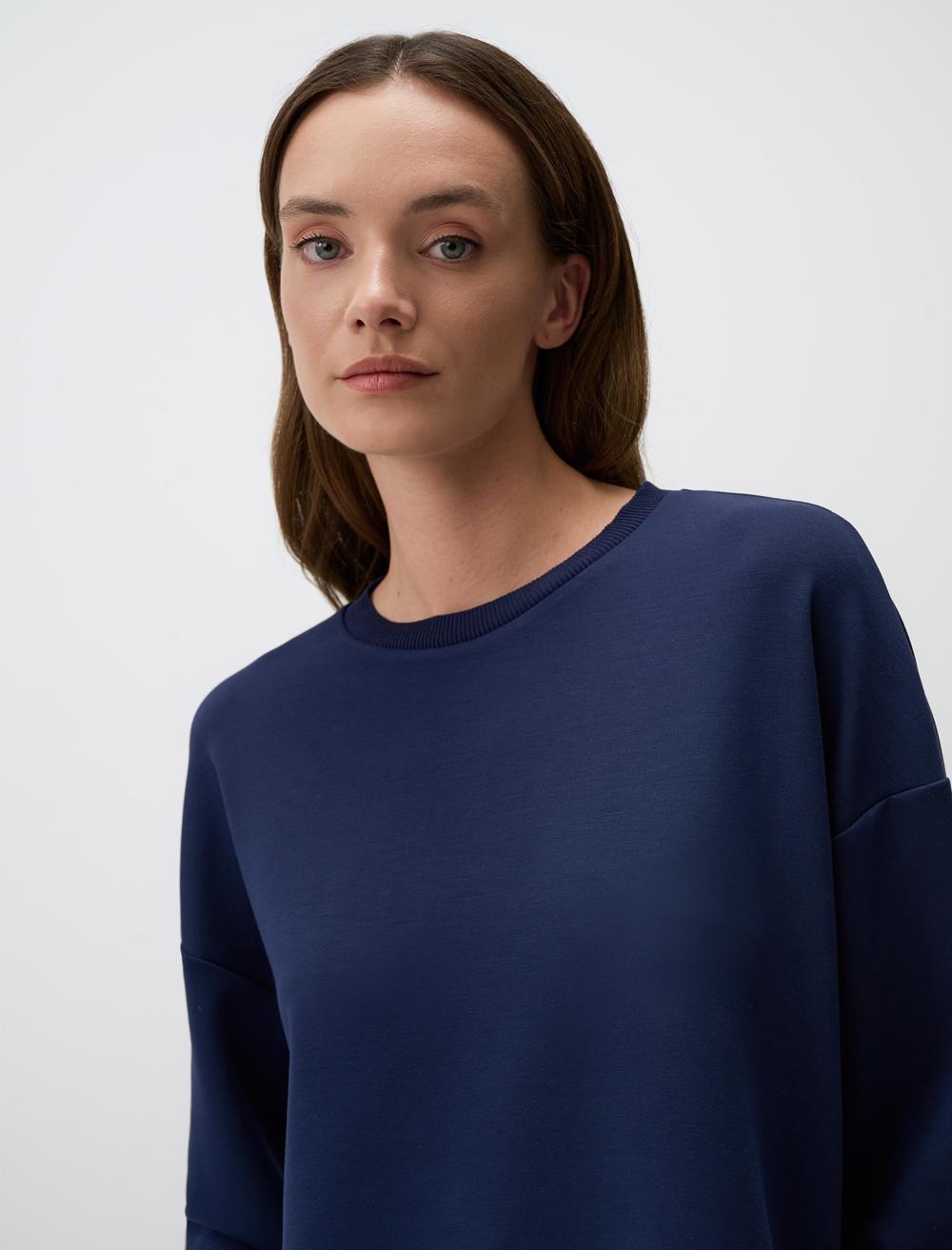 Loose Fit Crew Neck Long-Sleeve Sweatshirt - 24SSWEDENV2