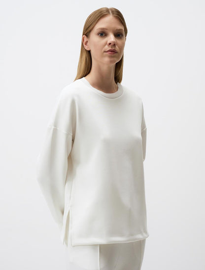Crew Neck Long Sleeved Oversized Sweatshirt