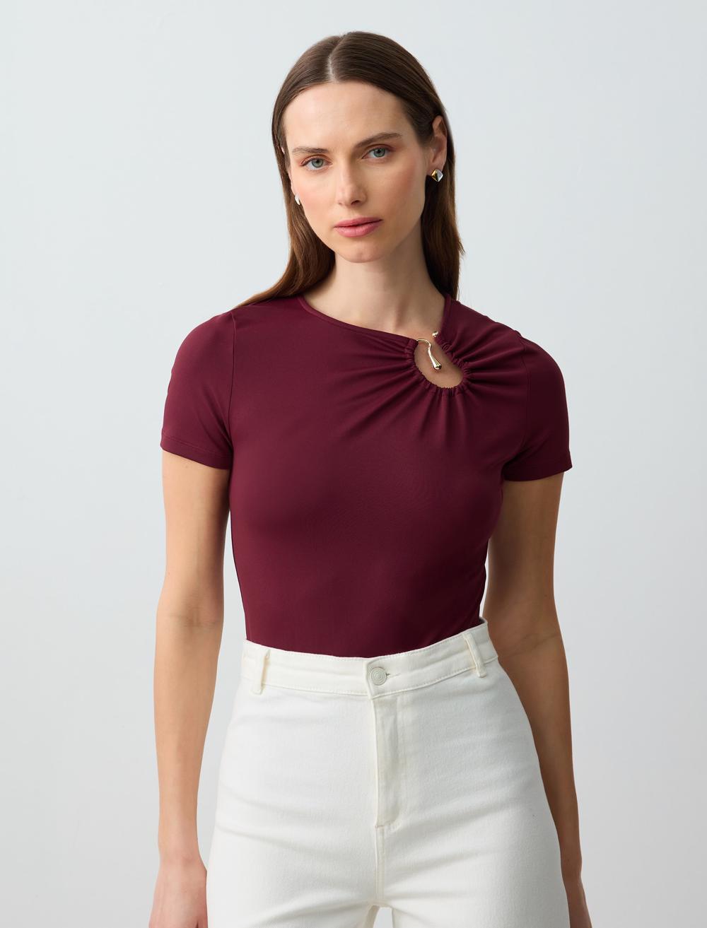 Short-Sleeve Blouse - 5SW034688