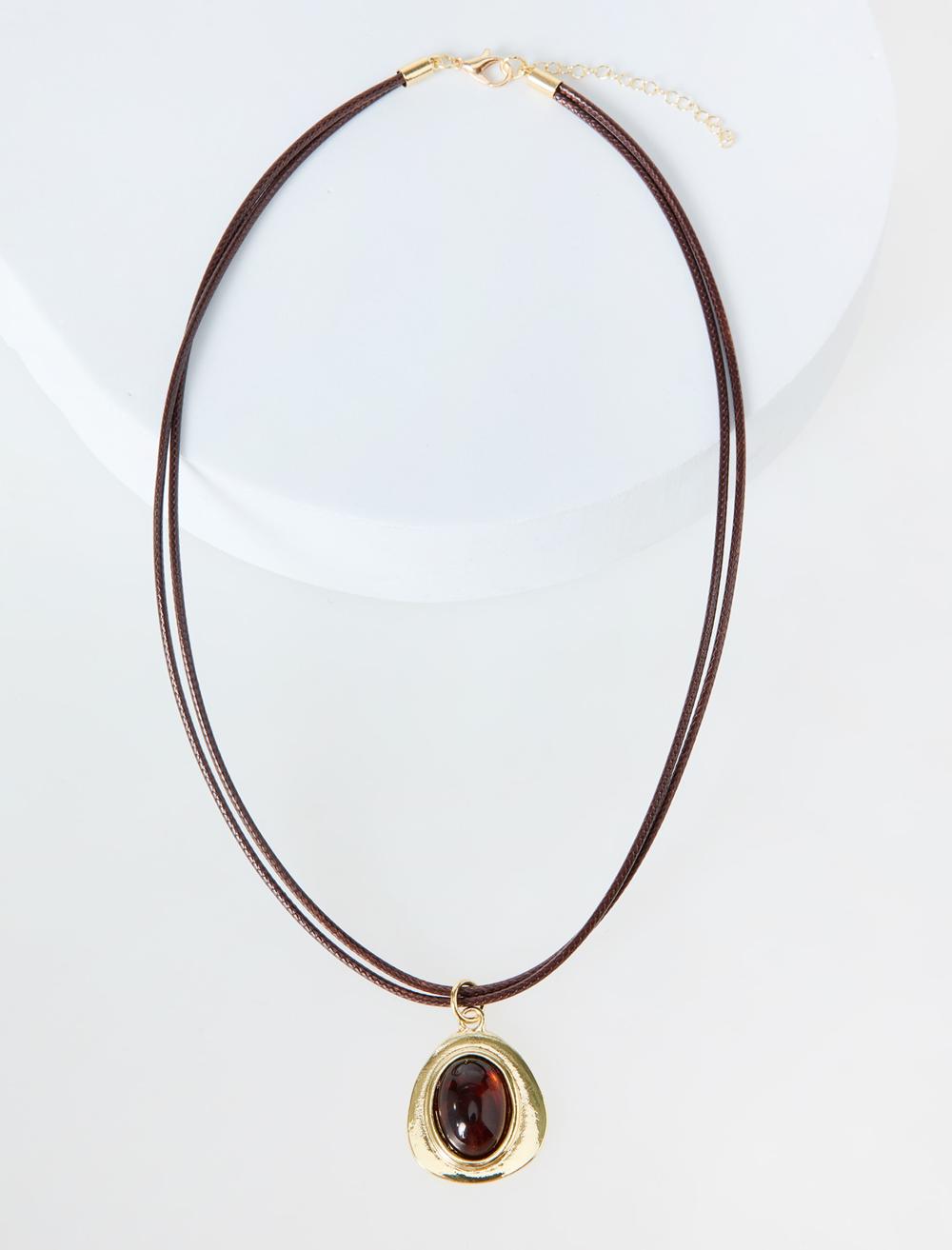 Necklace - Brown - 6SW425487800