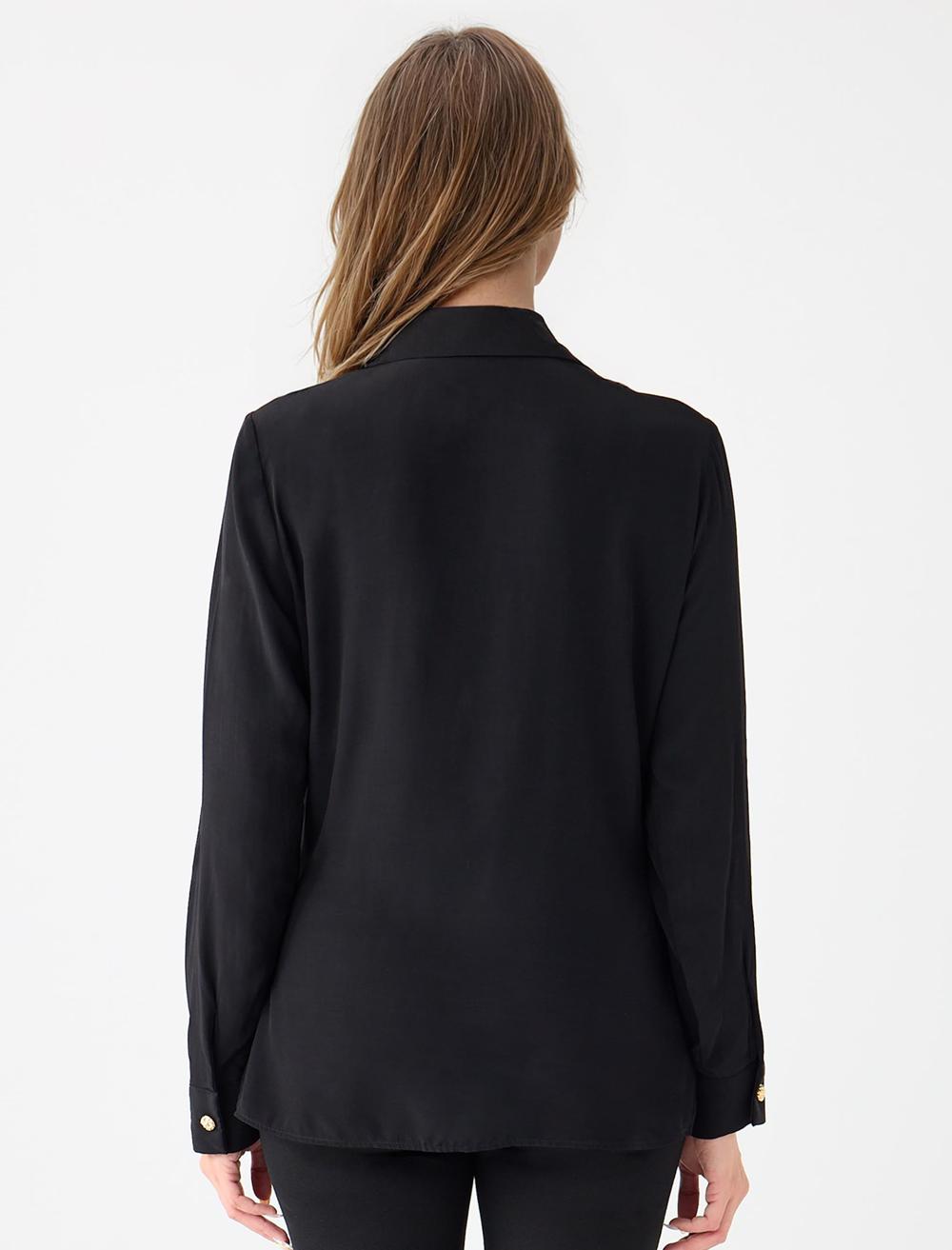 Loose Fit Long-Sleeve Shirt - 5WW085272