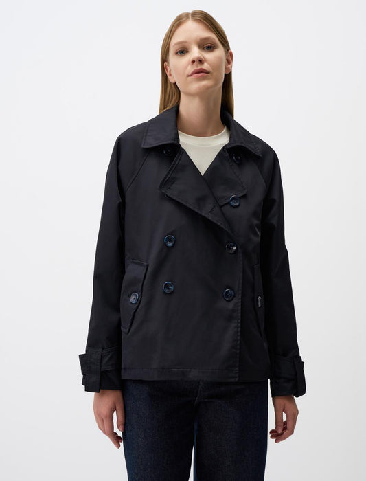 Jacket Collar Short Trench Coat