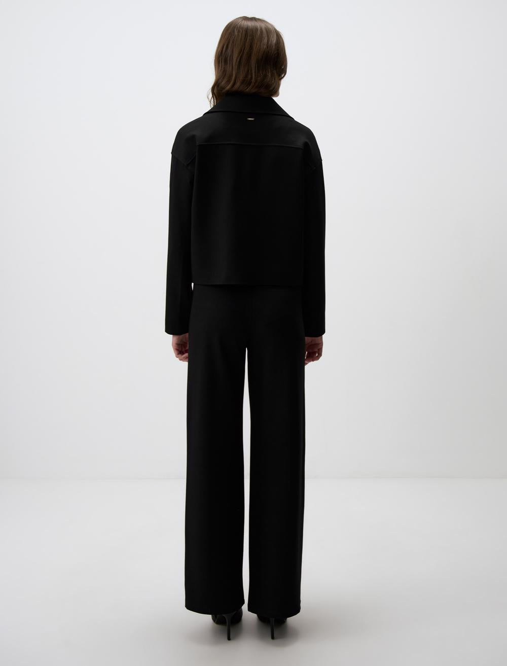 Long-Sleeve Jacket - Black - 4WW020906900
