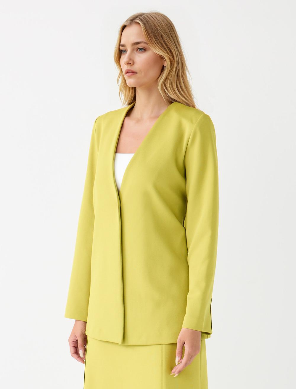 Loose Fit Jacket - Green - 5WW055668307