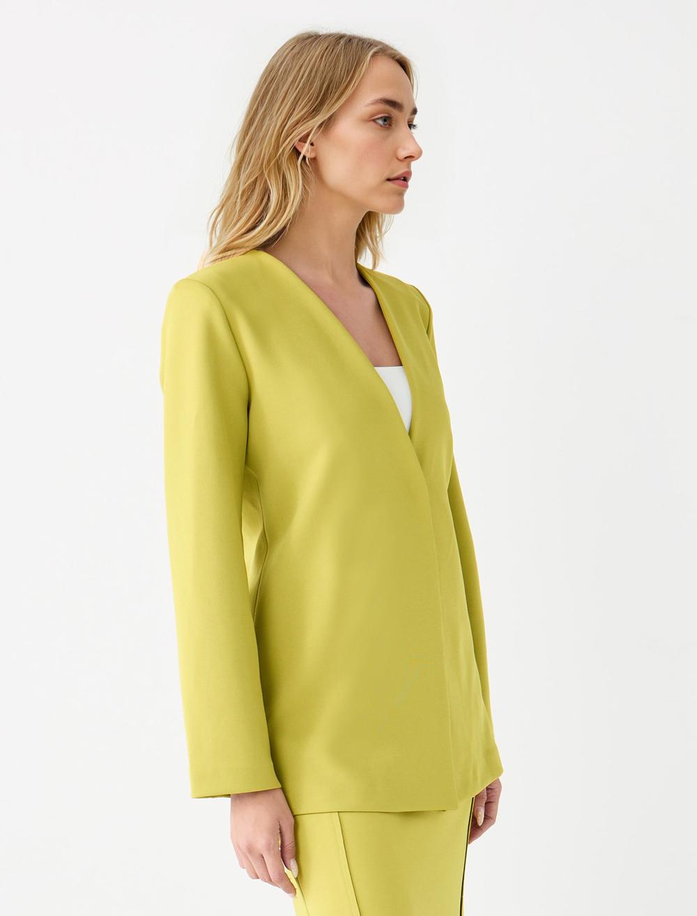 Loose Fit Jacket - Green - 5WW055668307