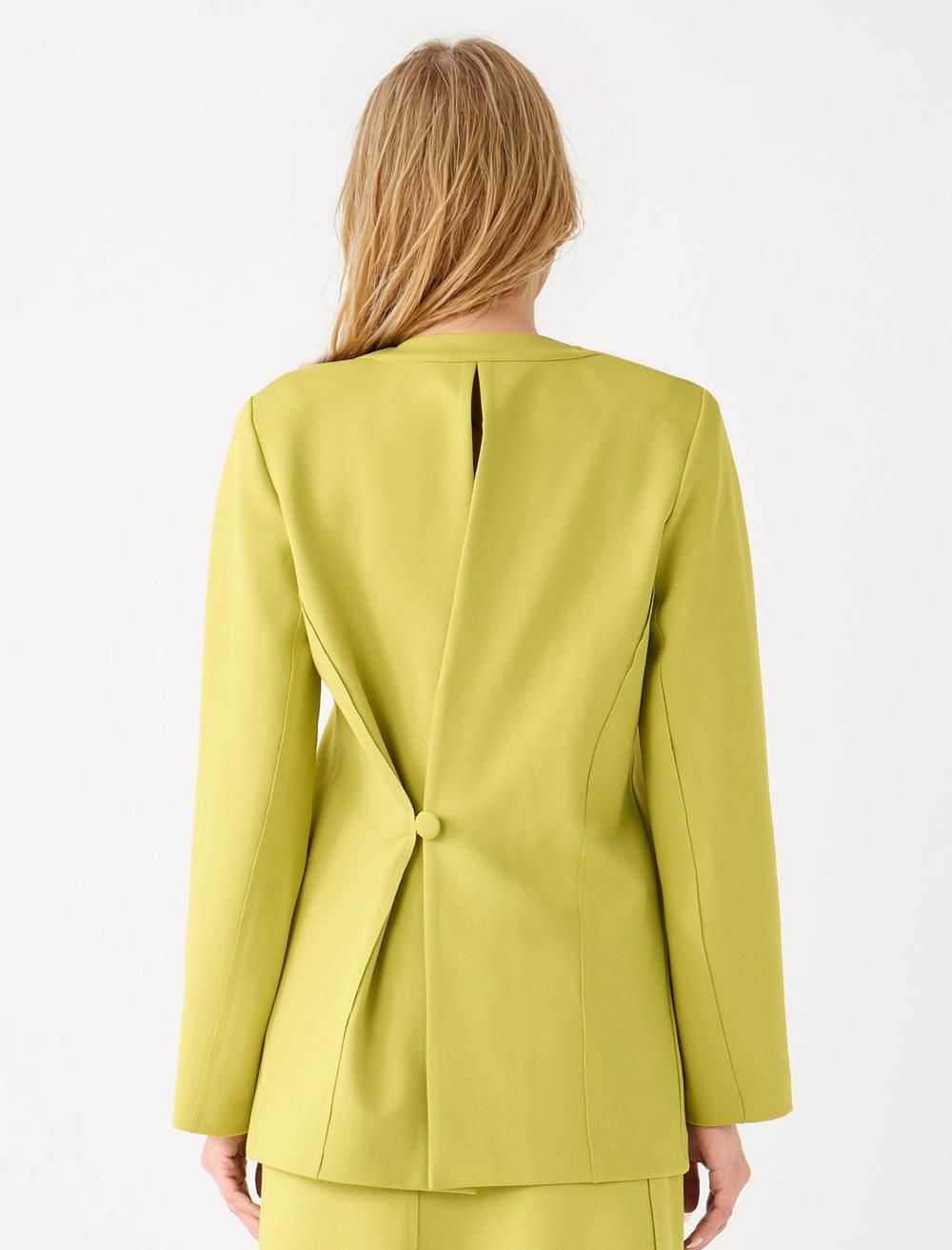 Loose Fit Jacket - Green - 5WW055668307