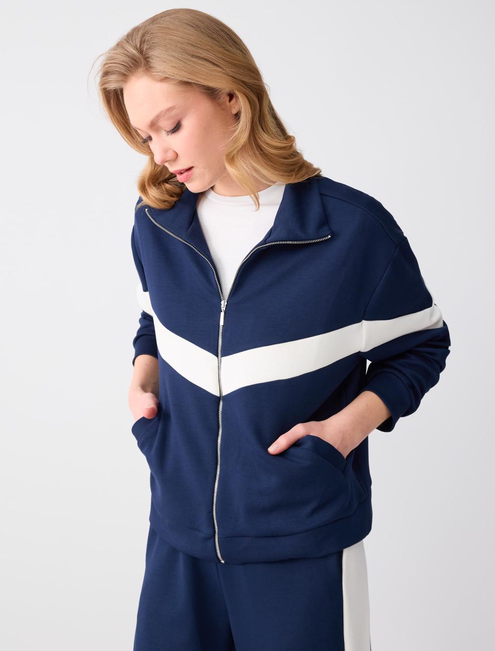 Relaxed Fit Modal Knit Jacket - 6SW055651