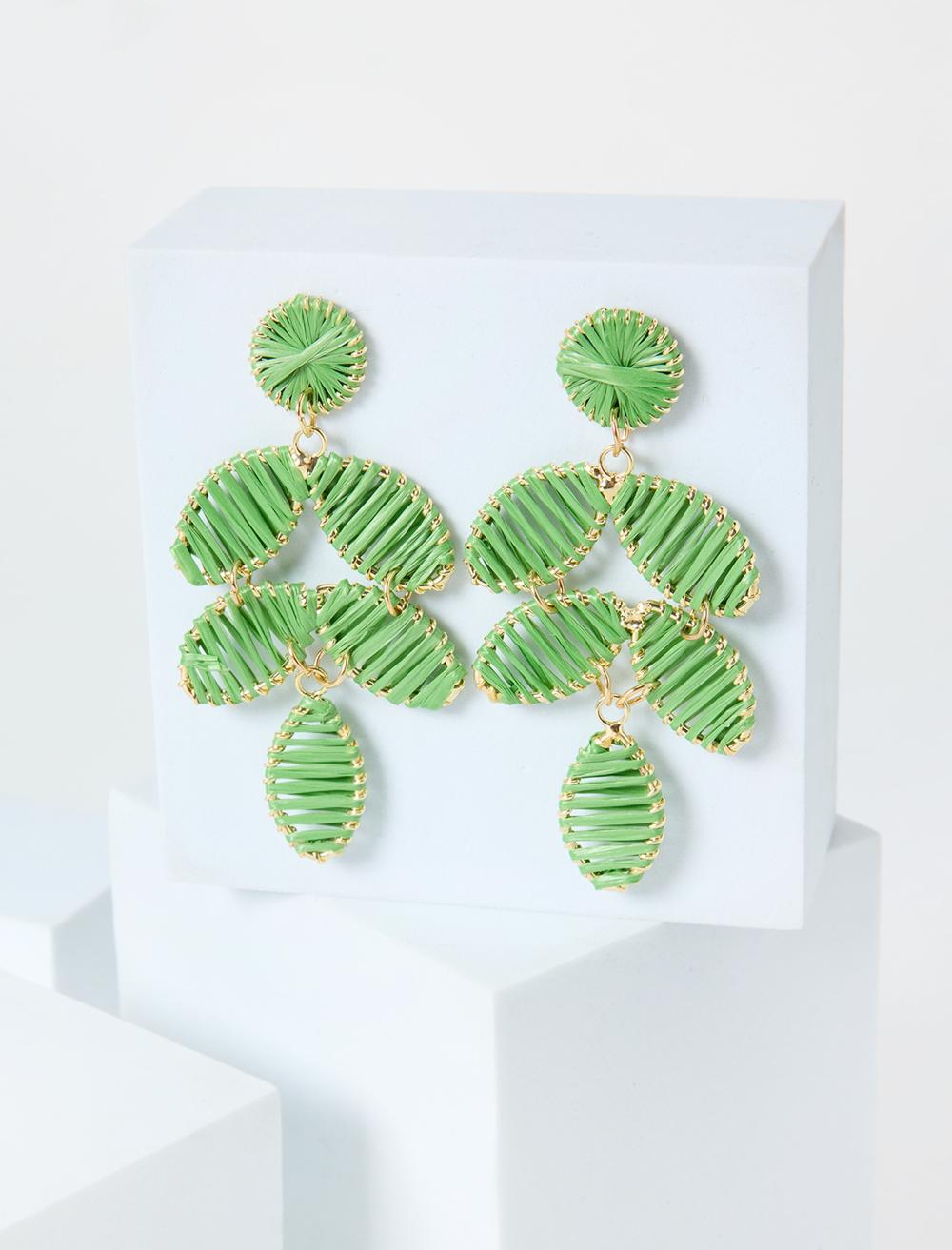 Earring - Green - 6SW435513300