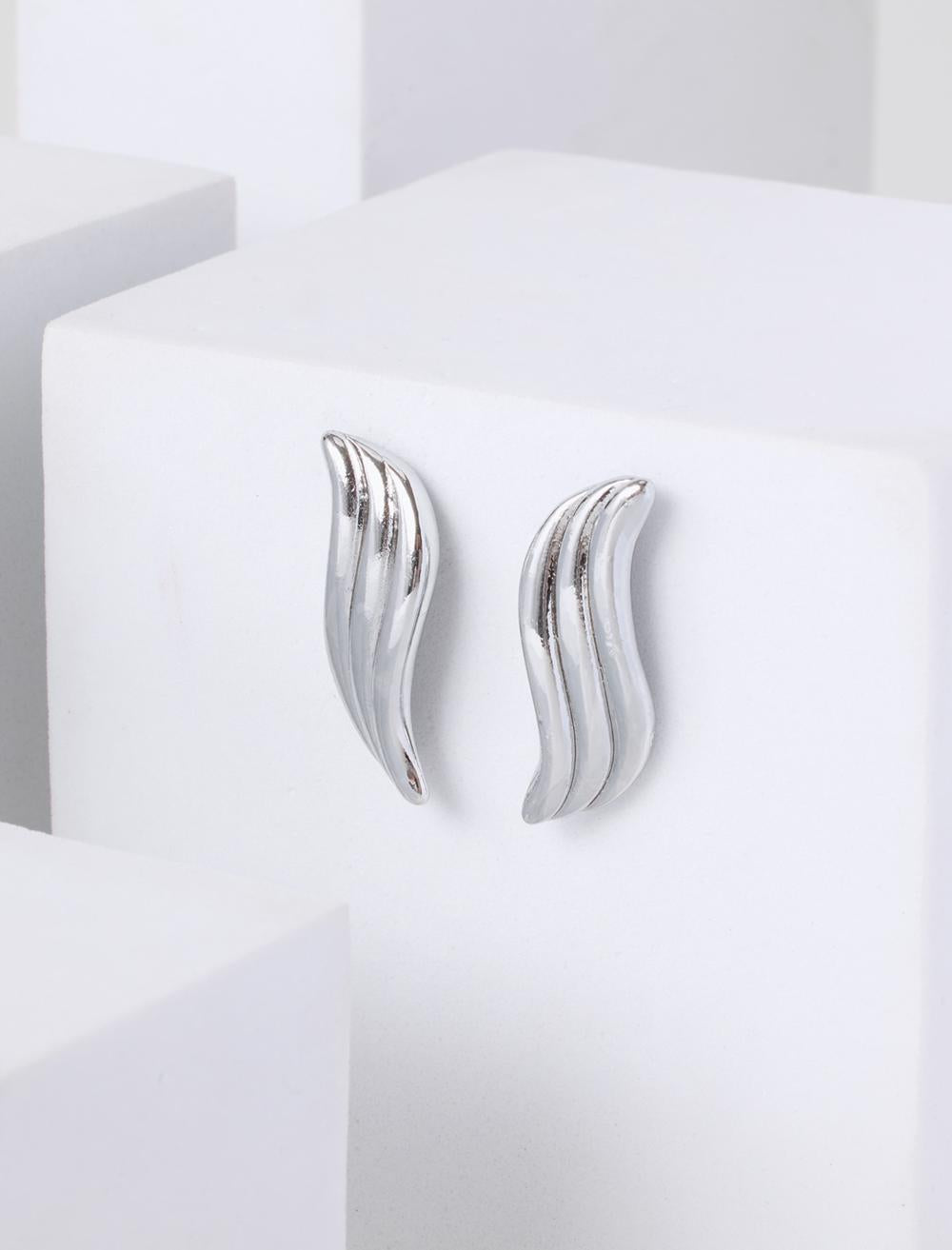 Earring - Silver-coloured - 6SW438535161