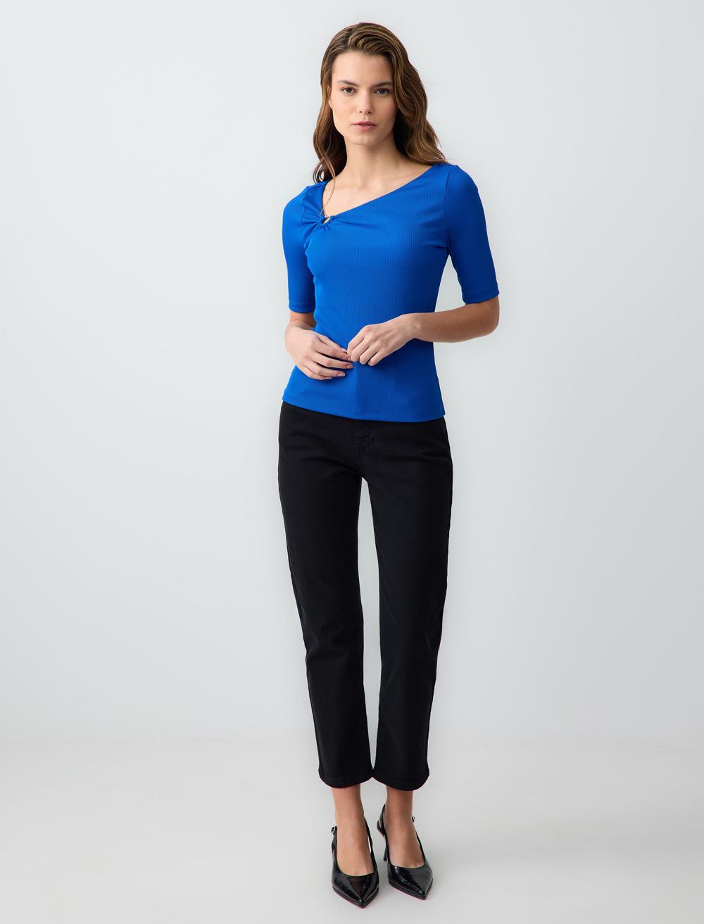 Slim Fit Blouse - 5SW033598