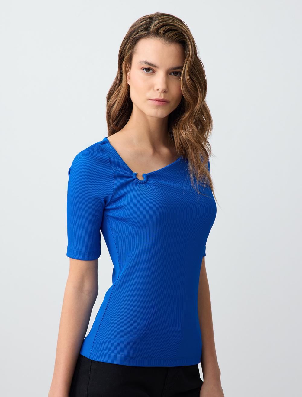 Slim Fit Blouse - 5SW033598