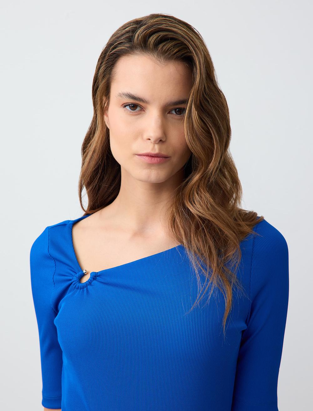 Slim Fit Blouse - 5SW033598