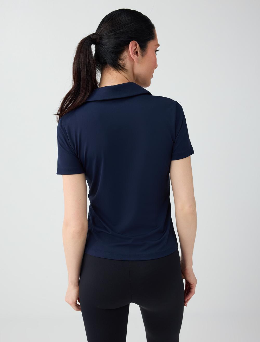 Ss Polo Slim Fit - Dark Blue