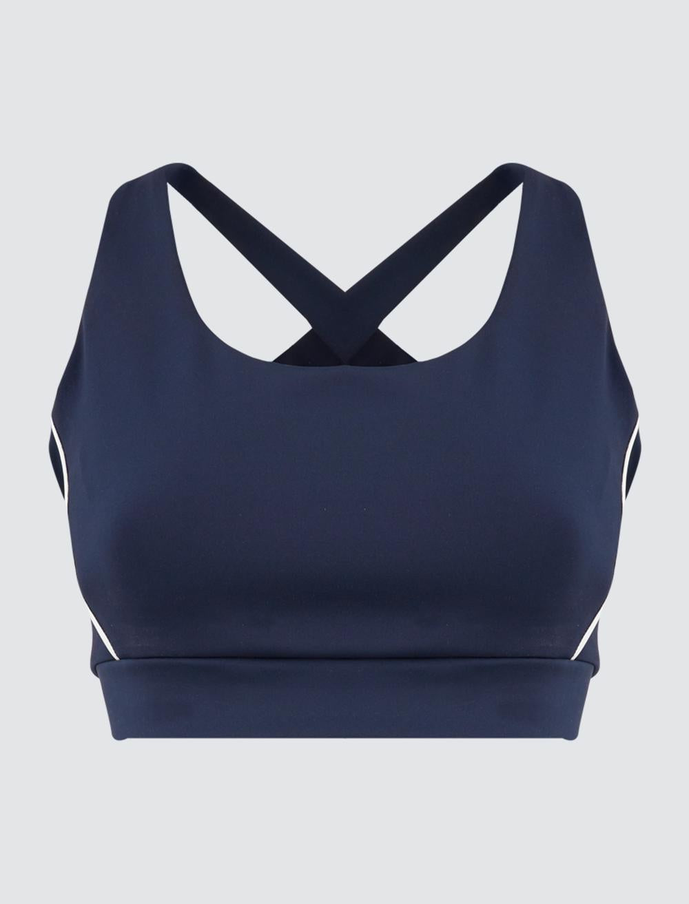 Slim Fit Scoop Neck Sleeveless-Sleeve Bralette - 5SW042390