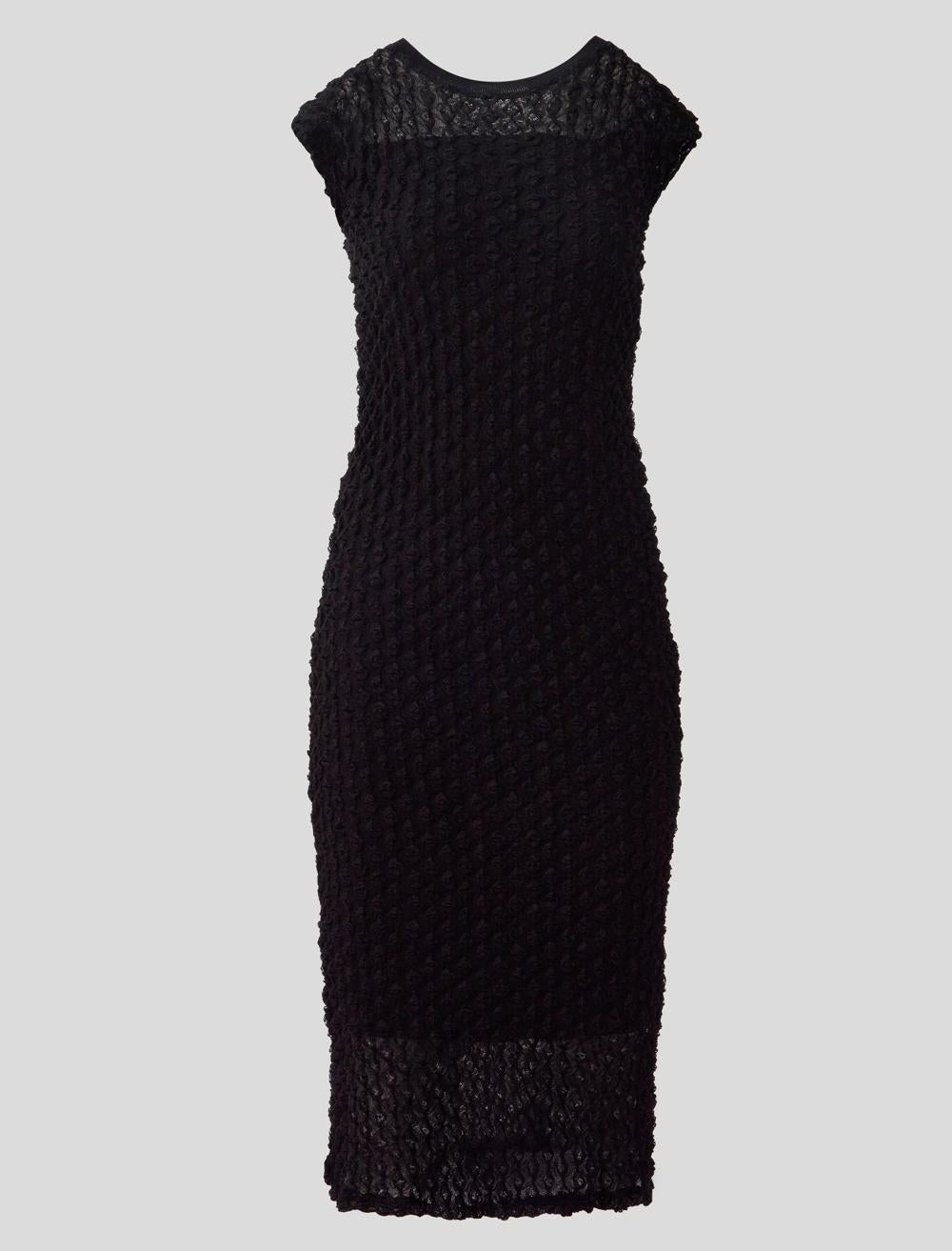 Slim Fit Crew Neck Short-Sleeve Dress - 5SW063649