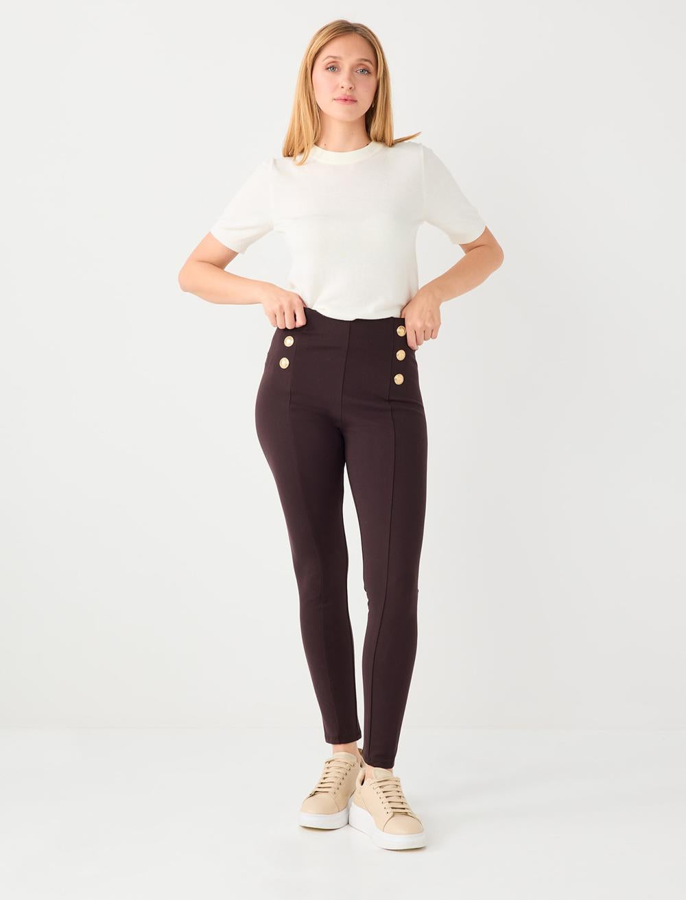 Slim Fit Leggings - 5WW255881