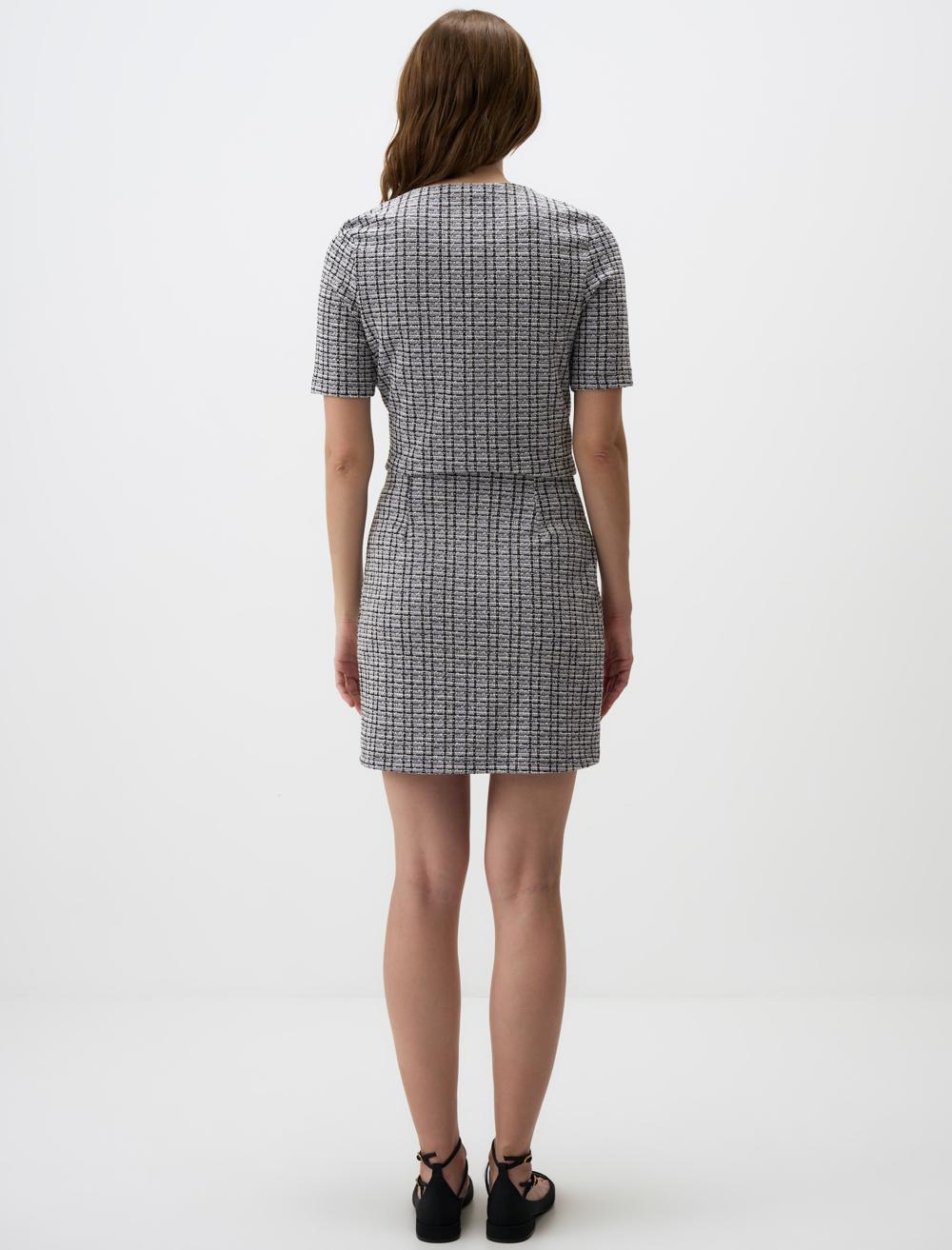 Slim Fit Skirt - 4WW151408
