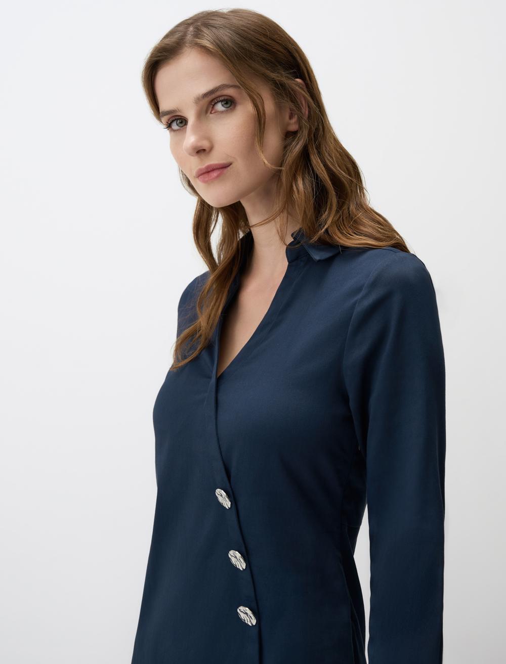 Long-Sleeve Dress - 4WW01131126