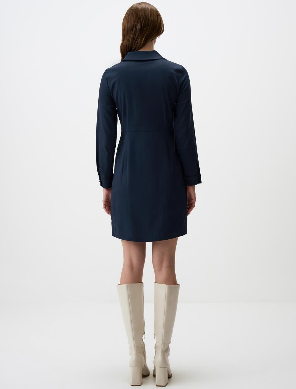 Long-Sleeve Dress - 4WW01131126