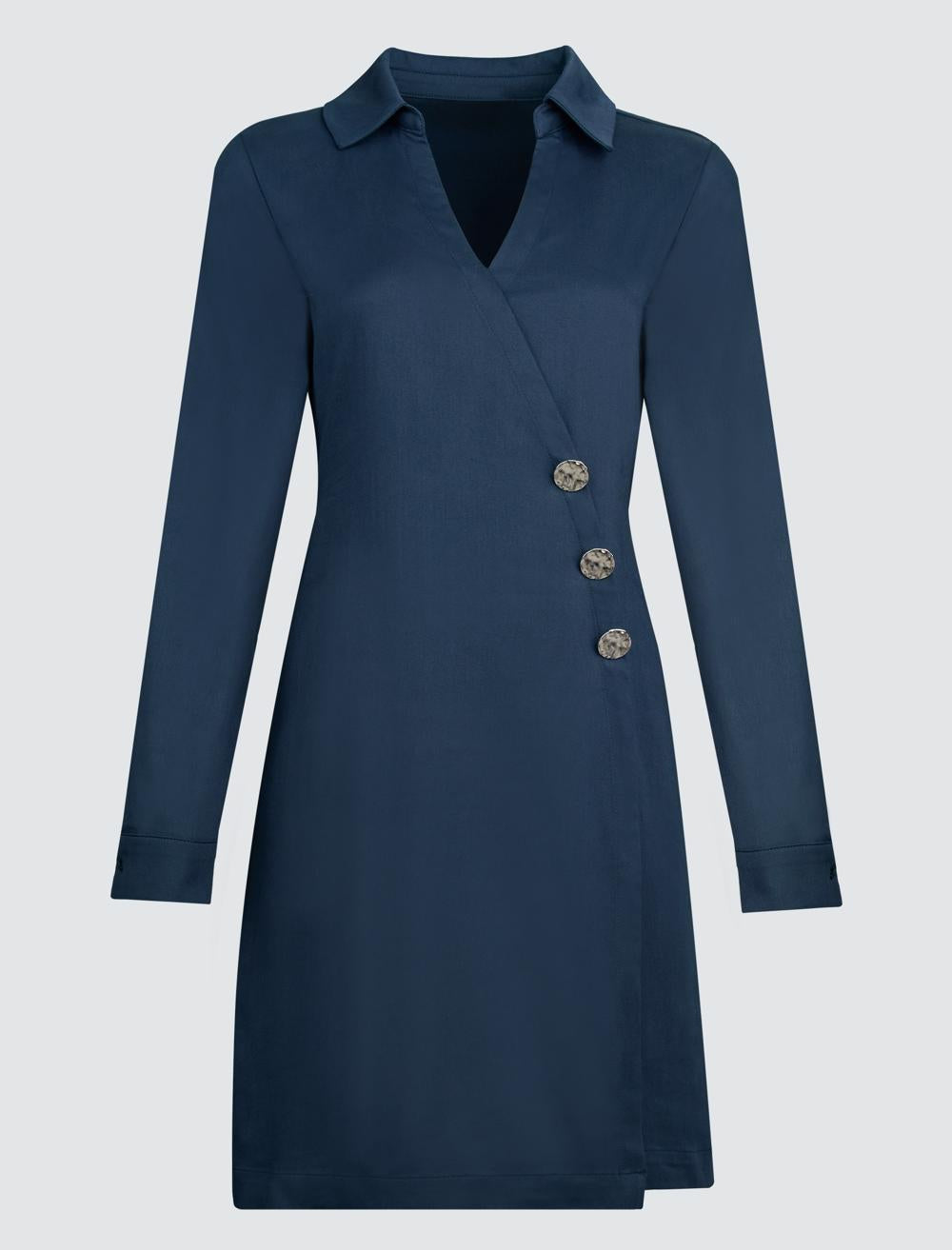 Long-Sleeve Dress - 4WW01131126