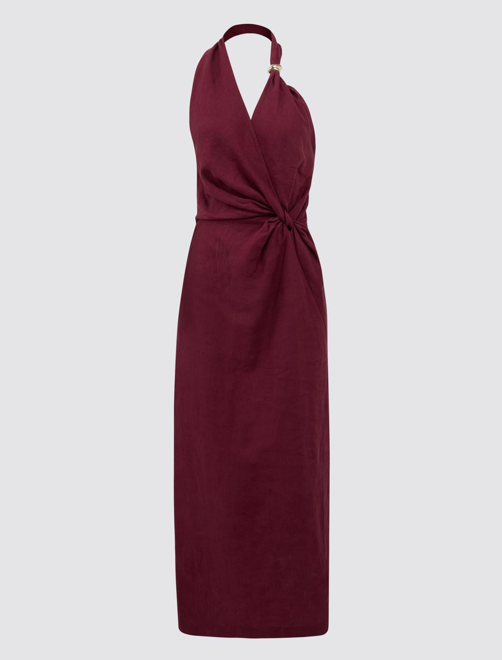 Slim Fit Sleeveless-Sleeve Dress - 5SW063111