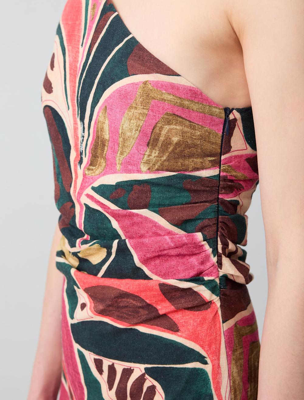 Slim Fit Dress - Multi-Coloured - 5SW063202999