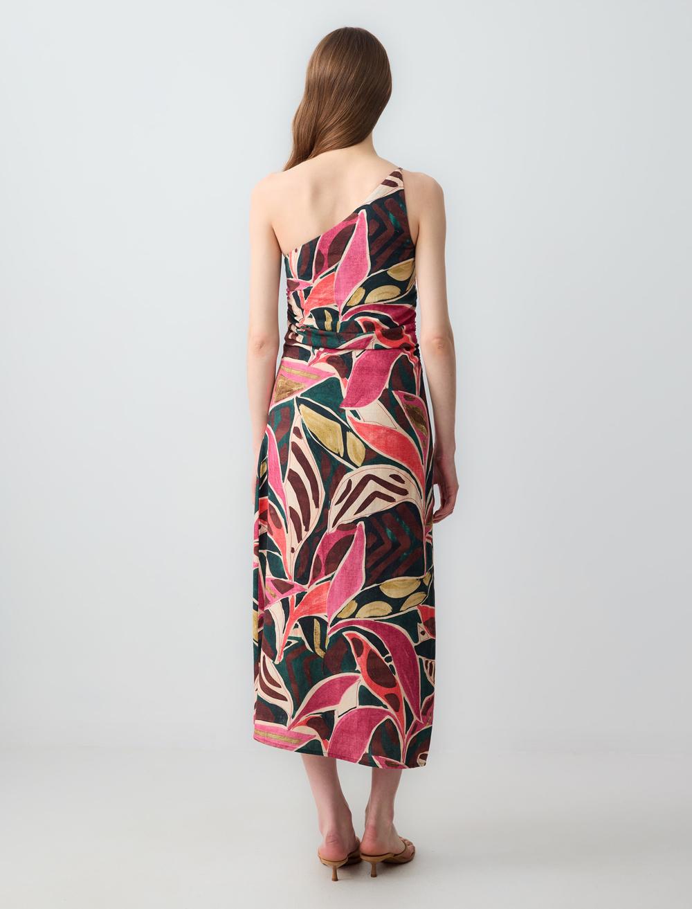 Slim Fit Dress - Multi-Coloured - 5SW063202999