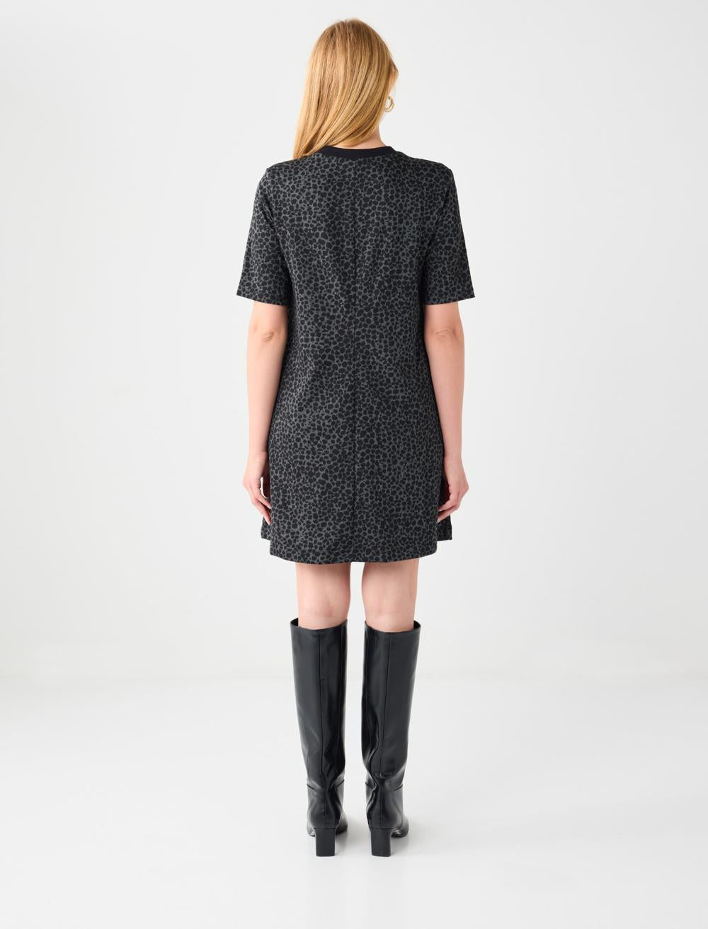 Crew Neck Dress - 5WW062257