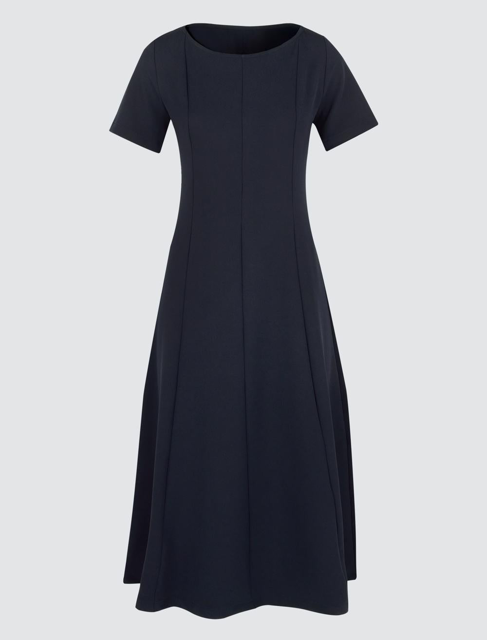 Off-The-Shoulder Short-Sleeve Dress - 5WW065333