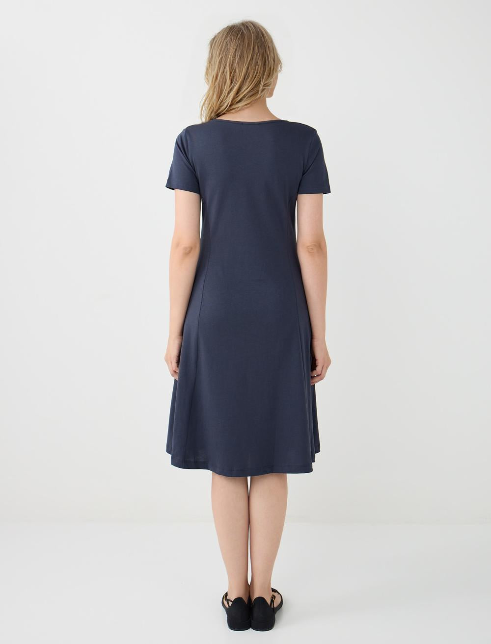 Slim Fit Off-The-Shoulder Sleeveless-Sleeve Dress - 5WW065557