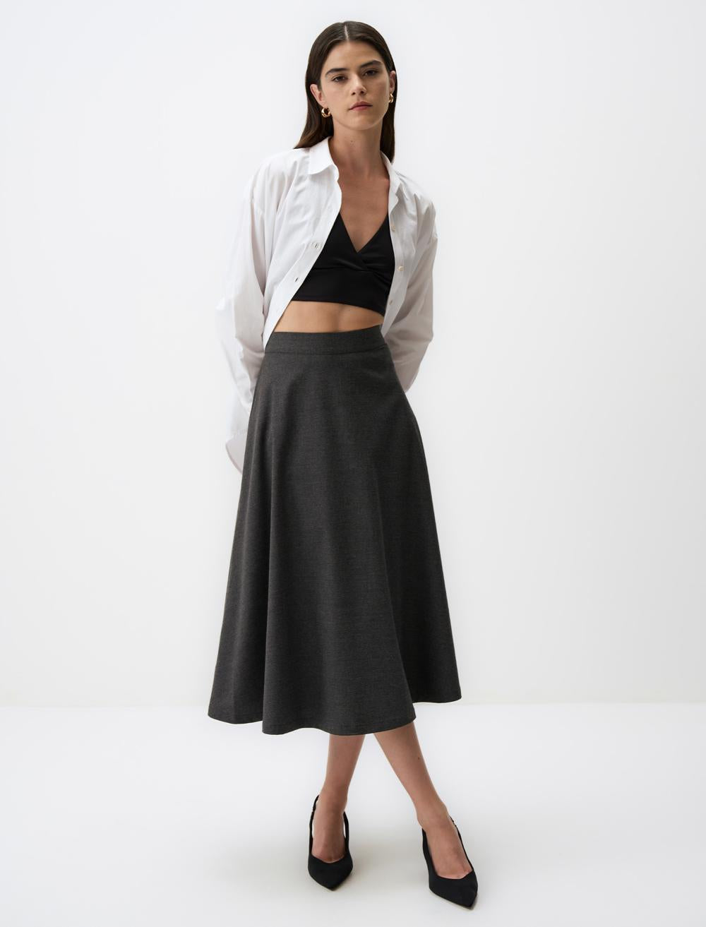 Loose Fit Skirt - 4WW01151105