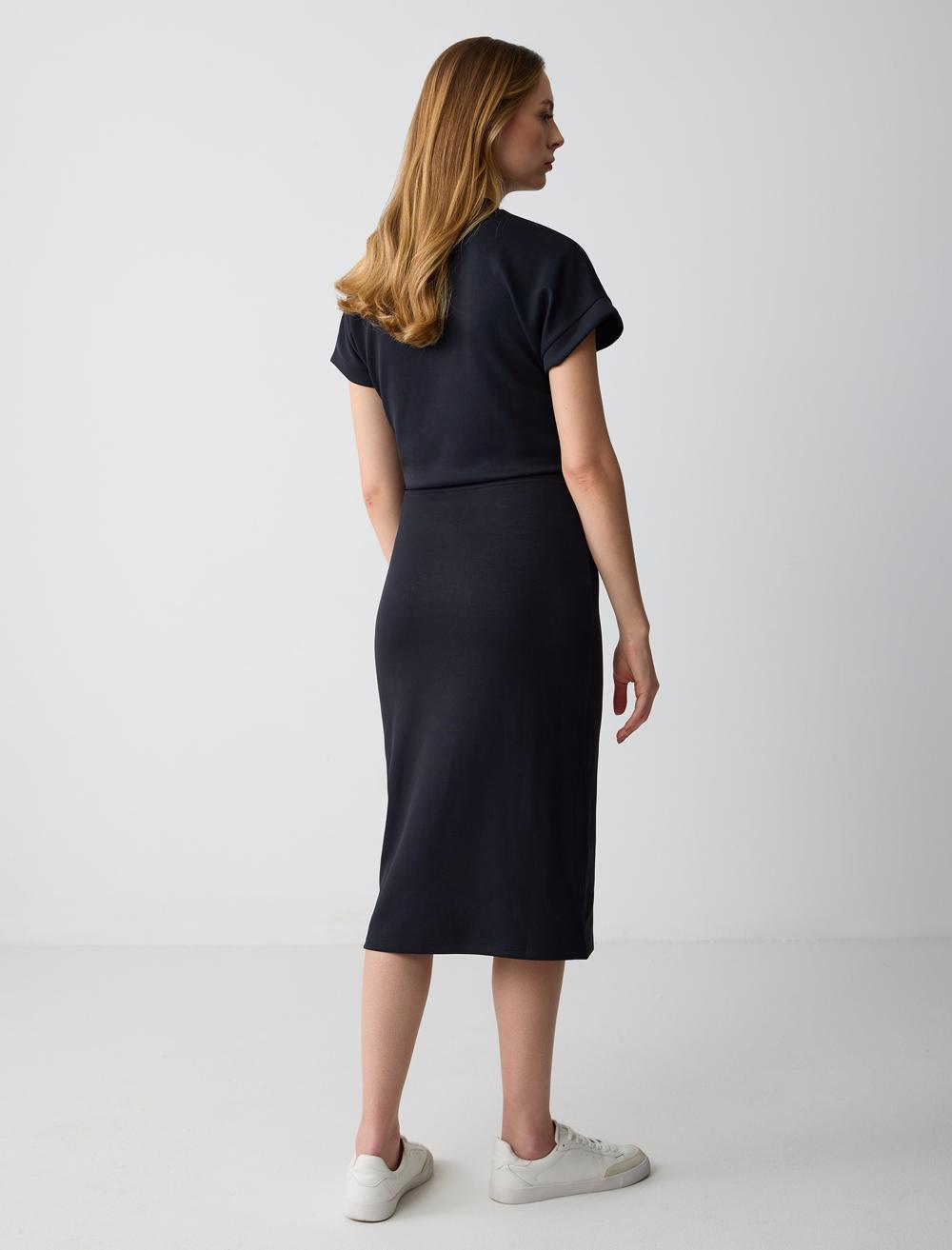 Slim Fit Skirt - 5SW072799