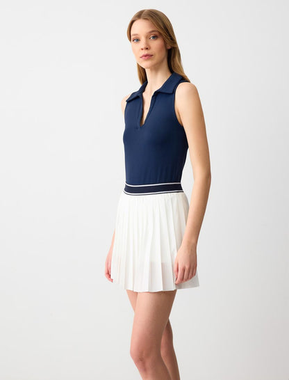 Knitted White Skirt
