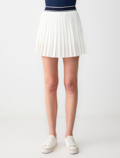 Knitted White Skirt