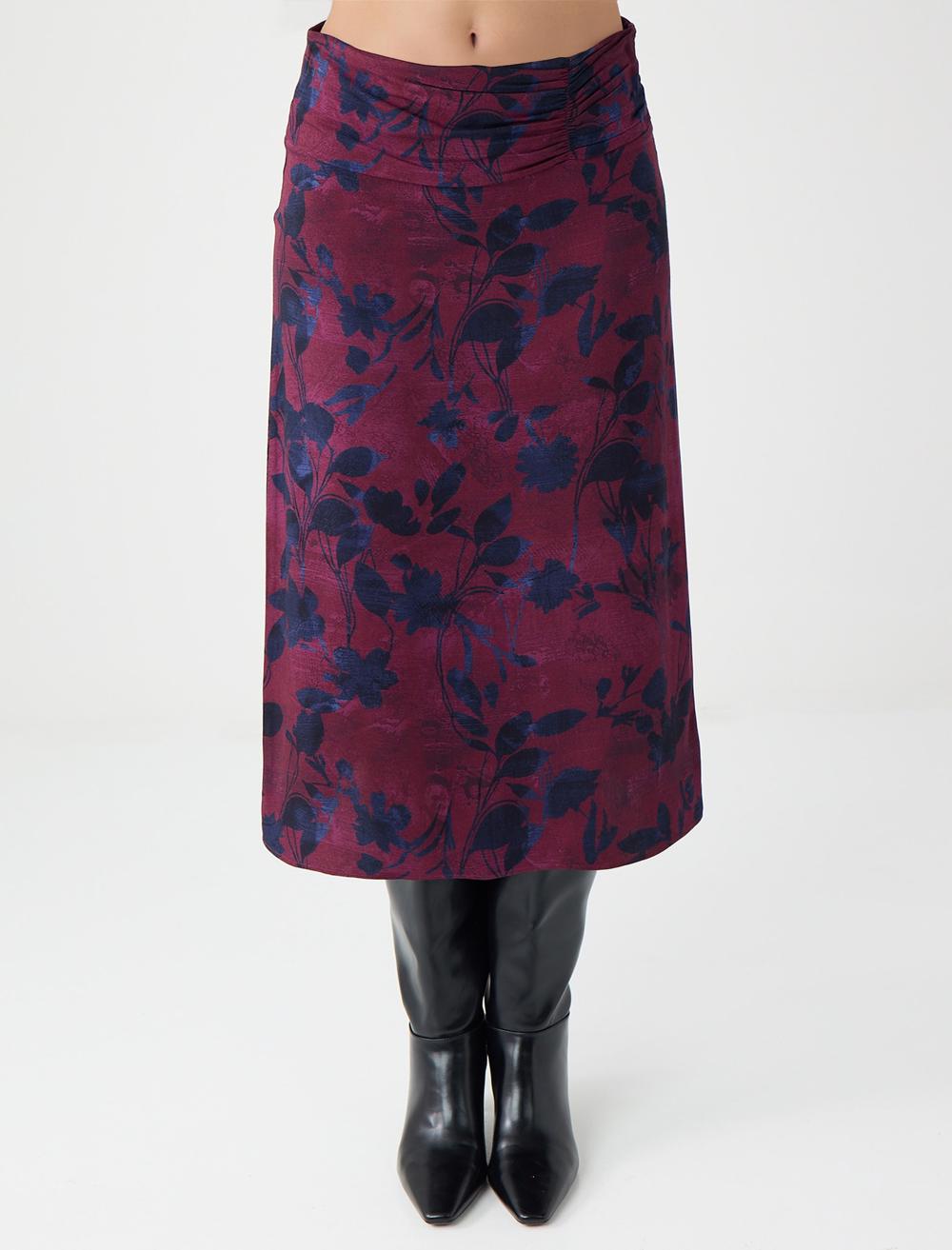 Loose Fit Skirt - Dark Blue - 5WW074927494