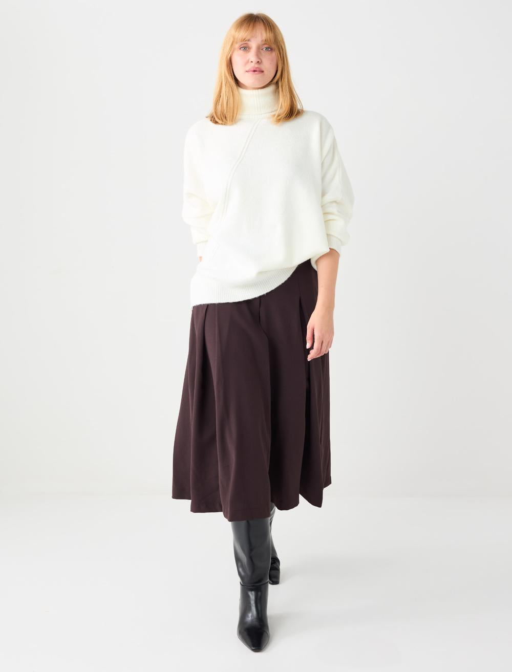 Loose Fit Skirt - 5WW076126