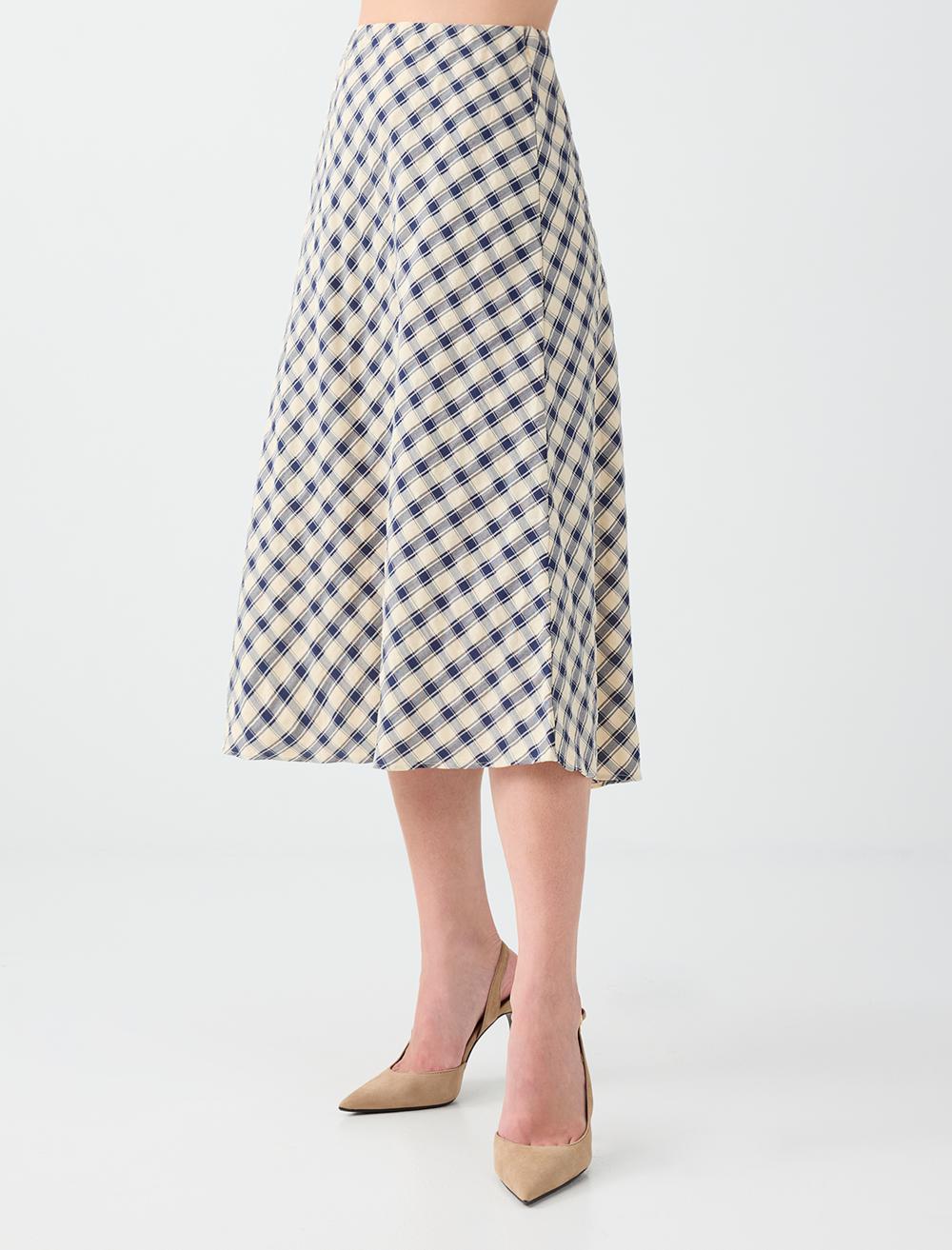 Normal Fit Skirt - White - 6SW077605106