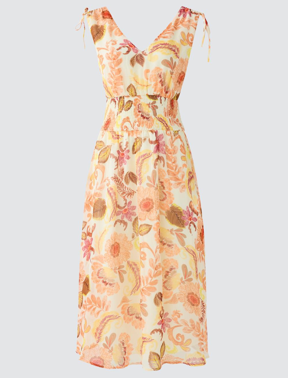 V-Neck Sleeveless-Sleeve Dress - 5SW064253