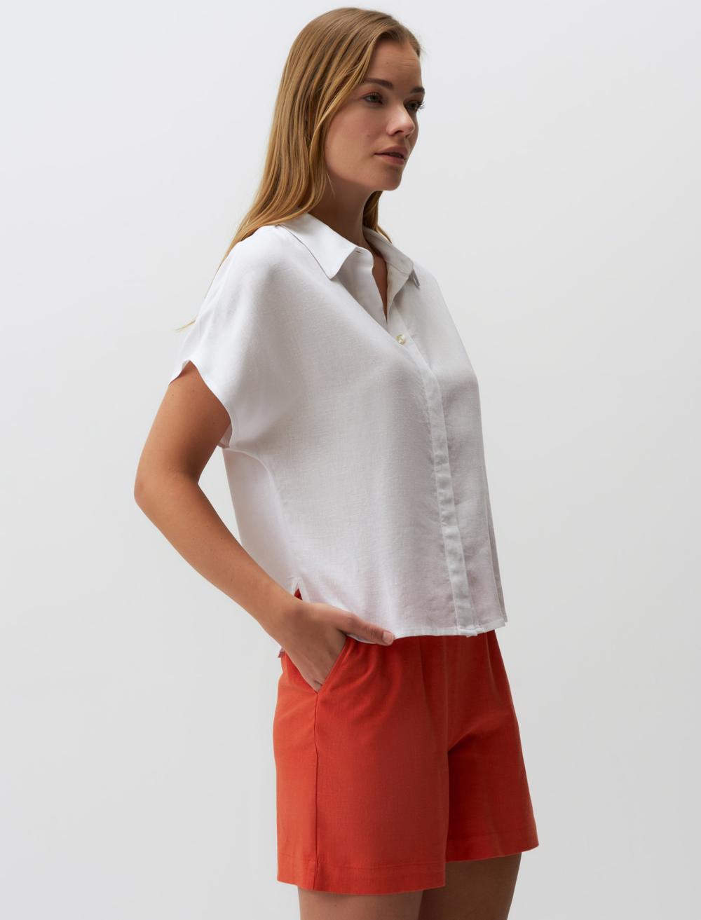 Regular fit Short Sleeve Shirt - White - 24SG020078100